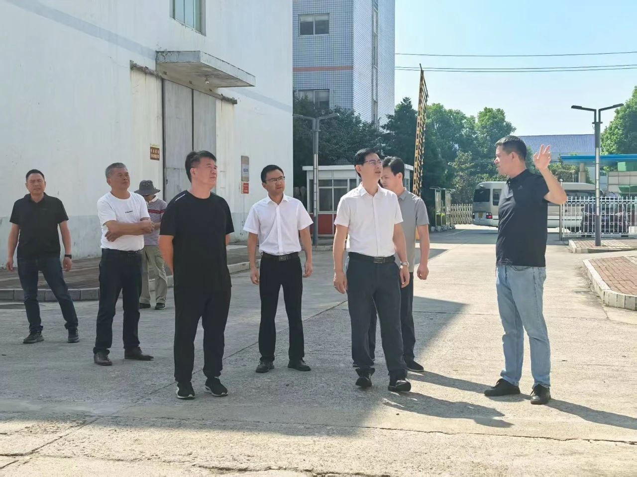 海峽兩岸中小企業聯合促進會走進益陽茶廠有限公司
